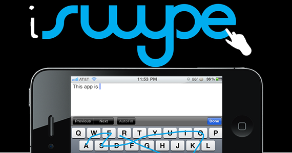 iSwipe Brings Swype to Jailbroken iOS Devices