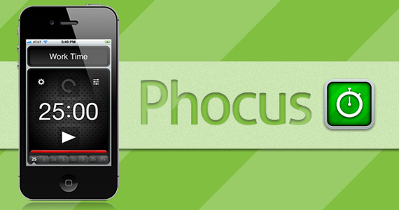 Phocus: A Beautiful App To Help Keep You On Task